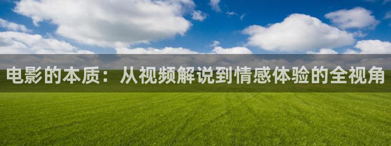 爱上特种兵星辰影院：电影的本质：从视频解说到情感体验的全视角