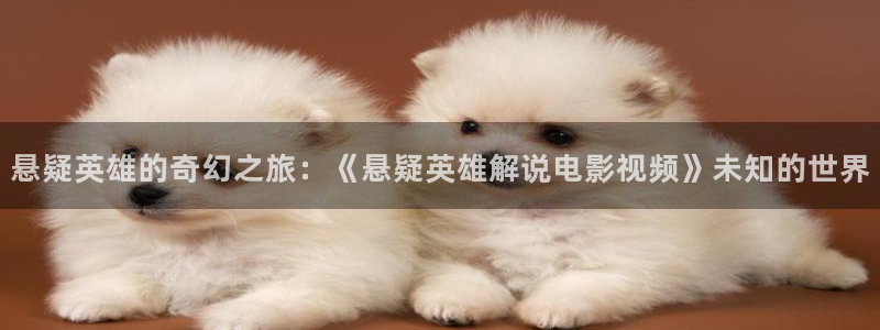 法证先锋2国语30集星辰影视：悬疑英雄的奇幻之旅：《悬疑英雄解说电影视频》未知的世界