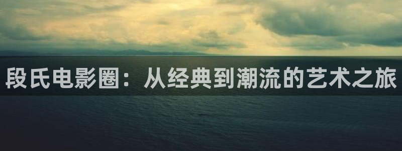 星辰影视大全免费：段氏电影圈：从经典到潮流的艺术之旅